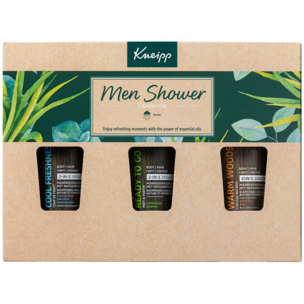 Kneipp men shower favorites